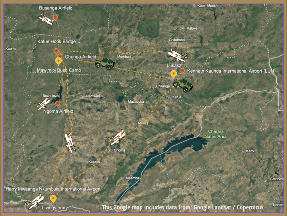 MAWIMBI – Road and Air Access MAWIMBI - Road and Air Access